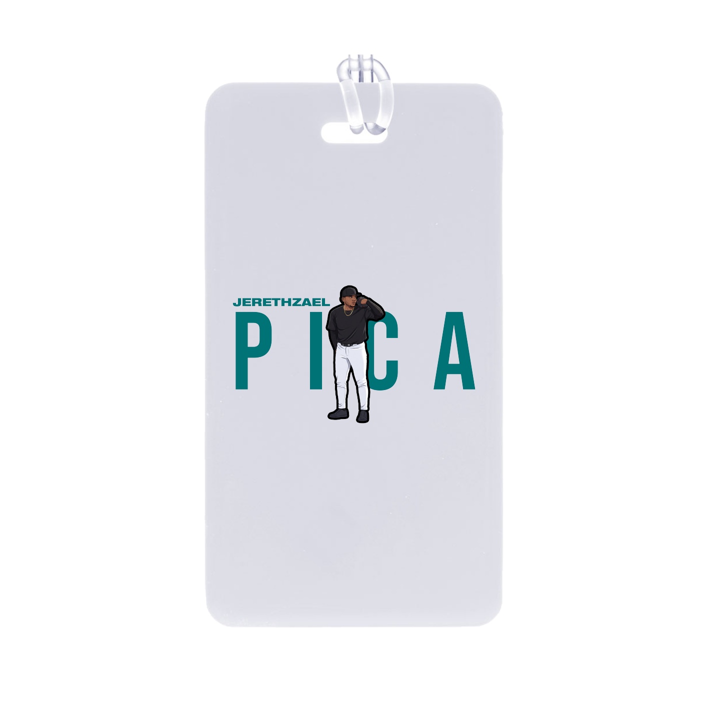Bag Tag — Player Name in Classic