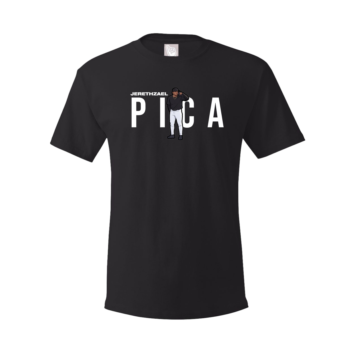 Youth Tee — Player Name in Black