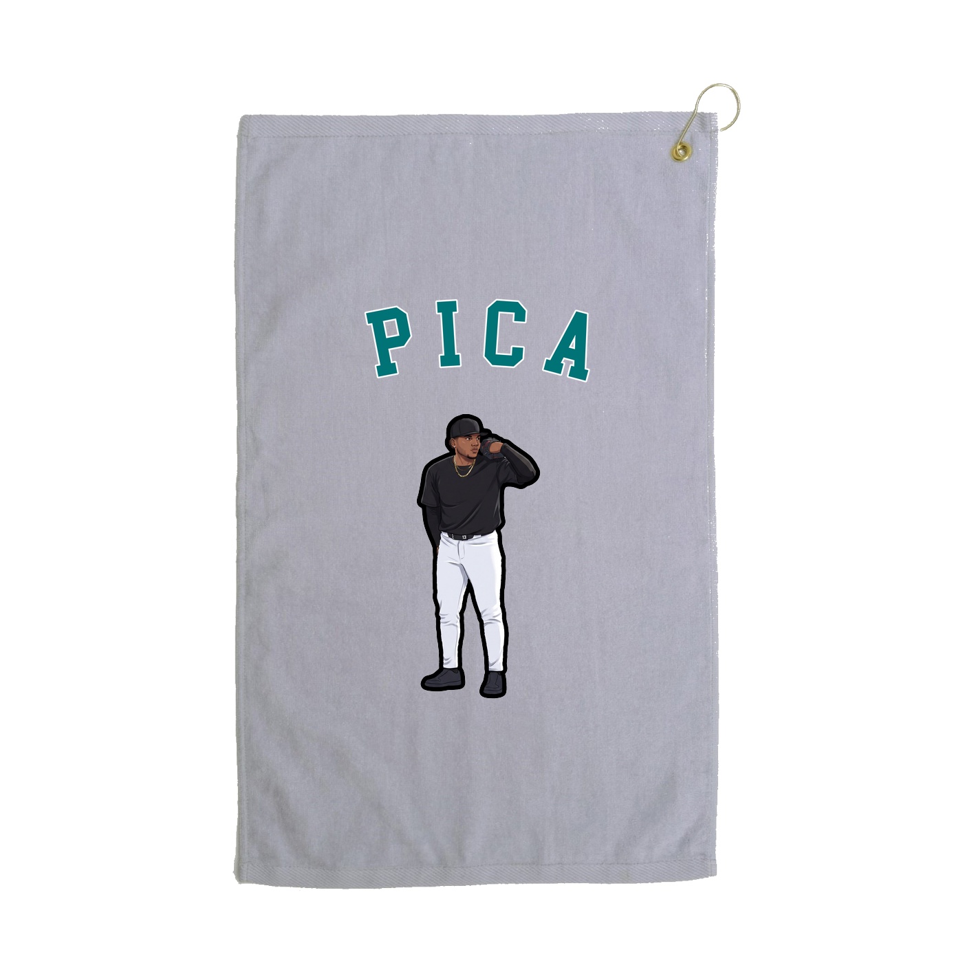Golf Towel — Shirsey Arch in Grey