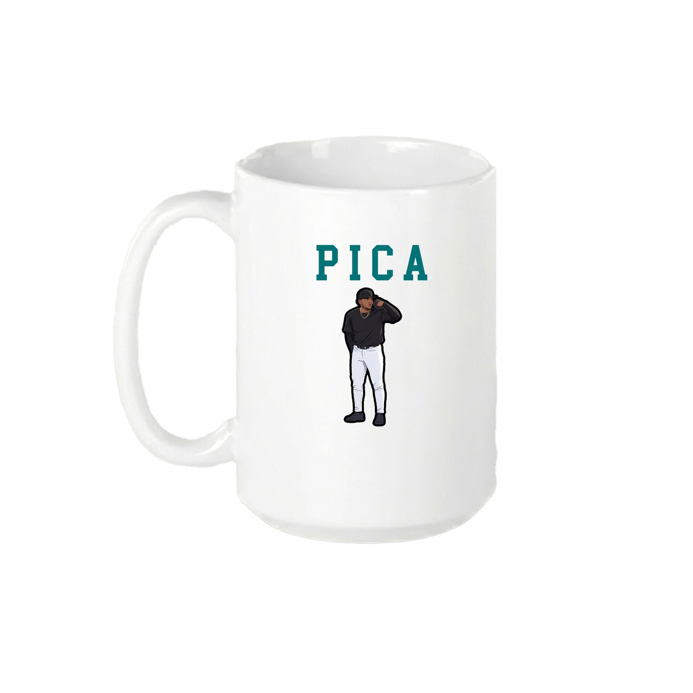 15oz Coffee Mug — Shirsey in White