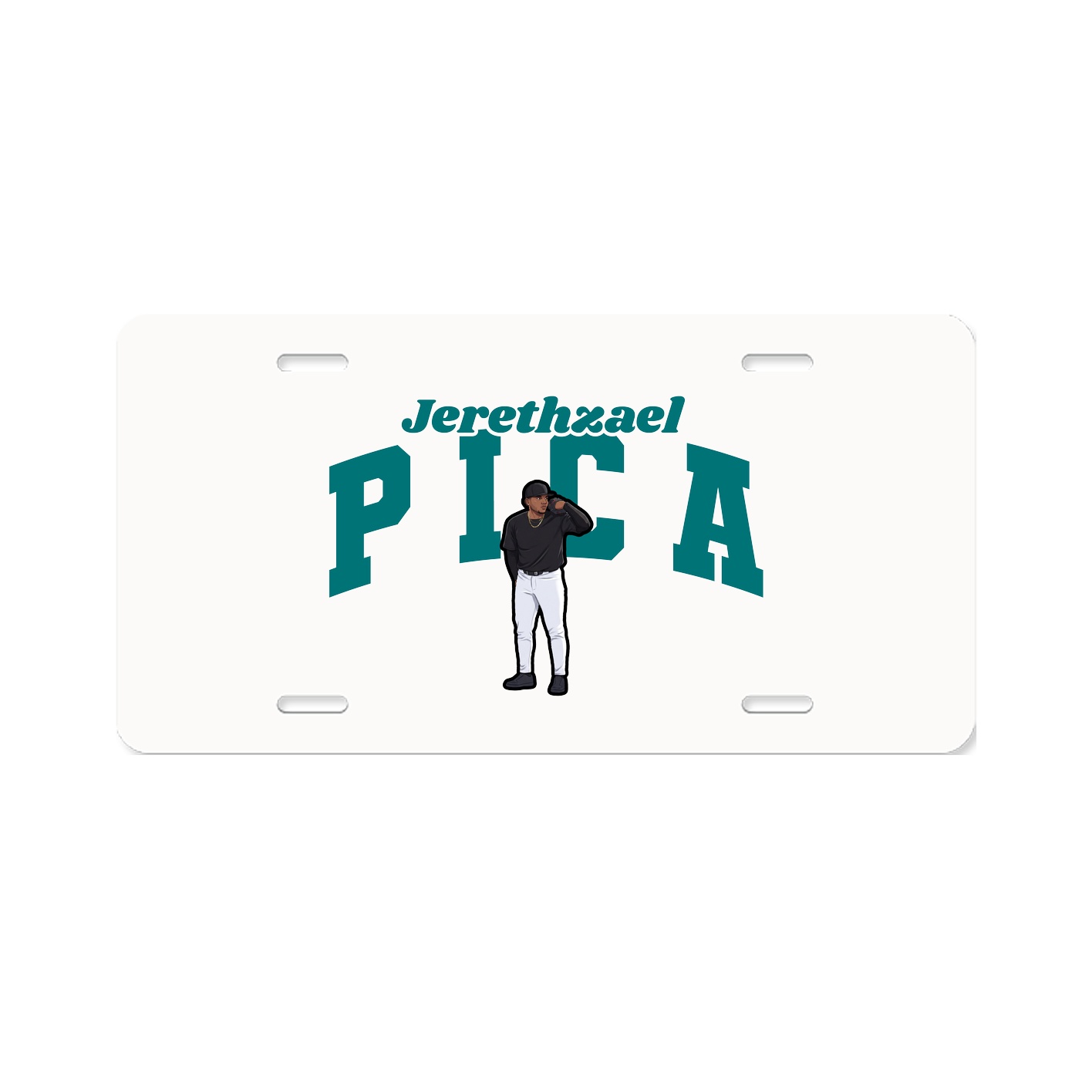License Plate — Signature Arch in Classic