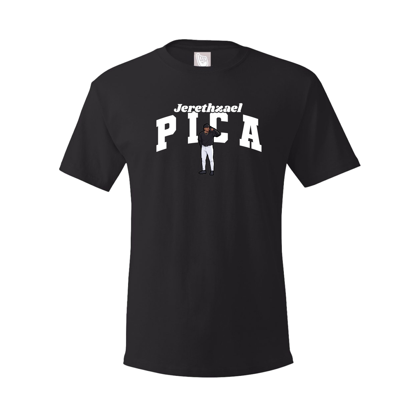 Youth Tee — Signature Arch in Black