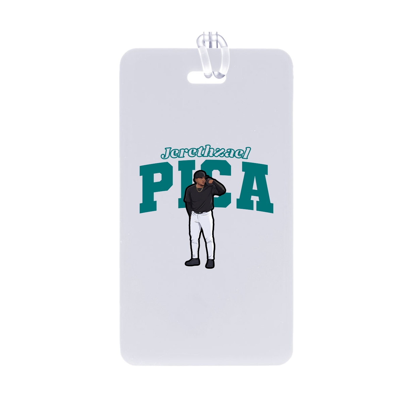 Bag Tag — Name Arch in Classic