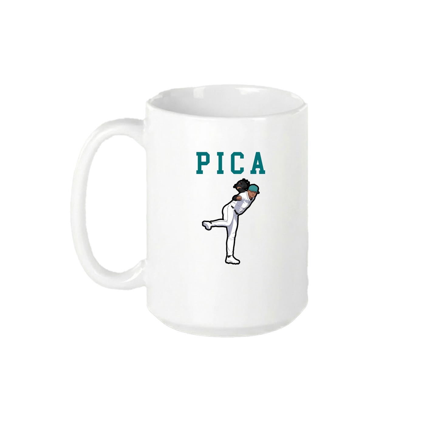 15oz Coffee Mug — Shirsey in White