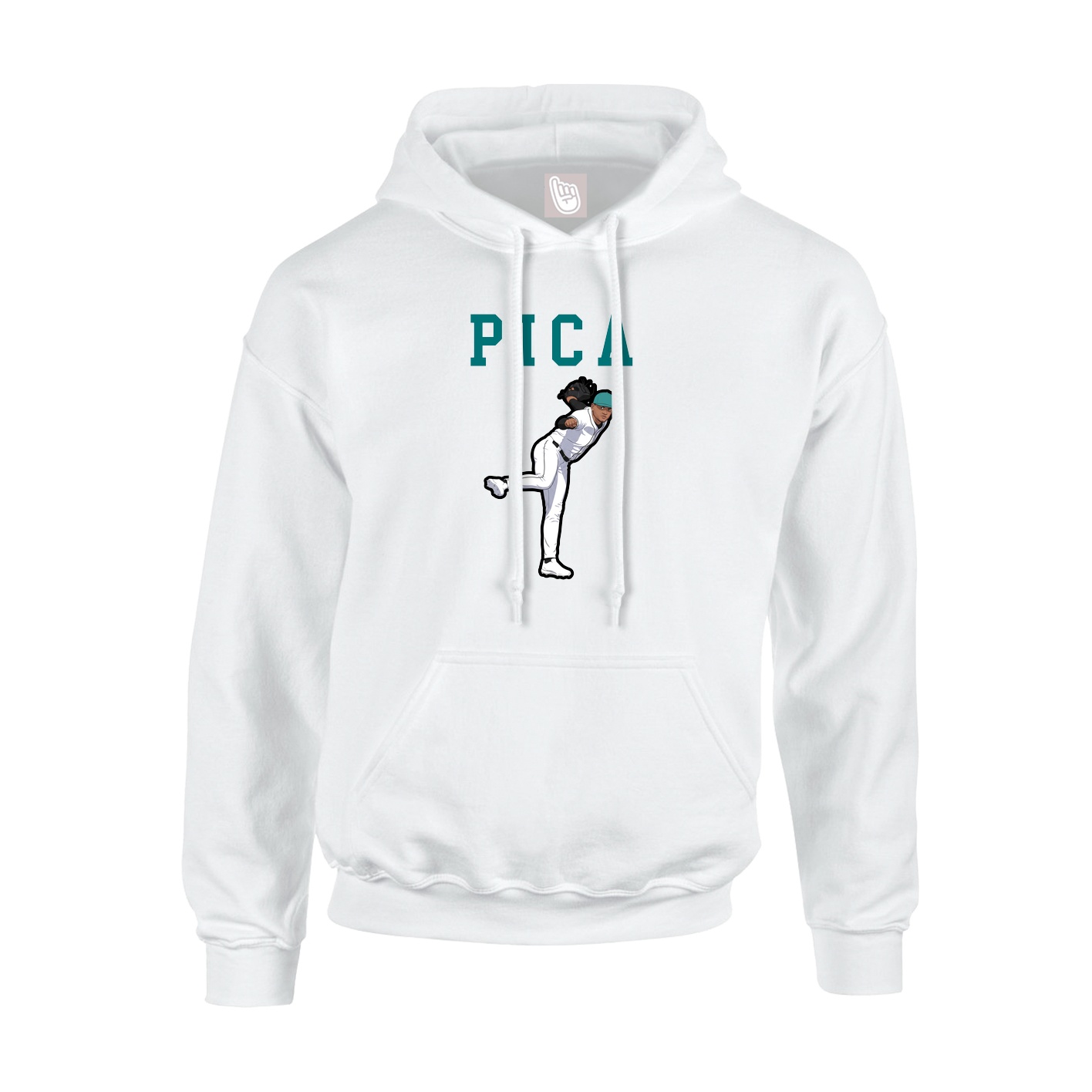 Hoodie — Shirsey in White