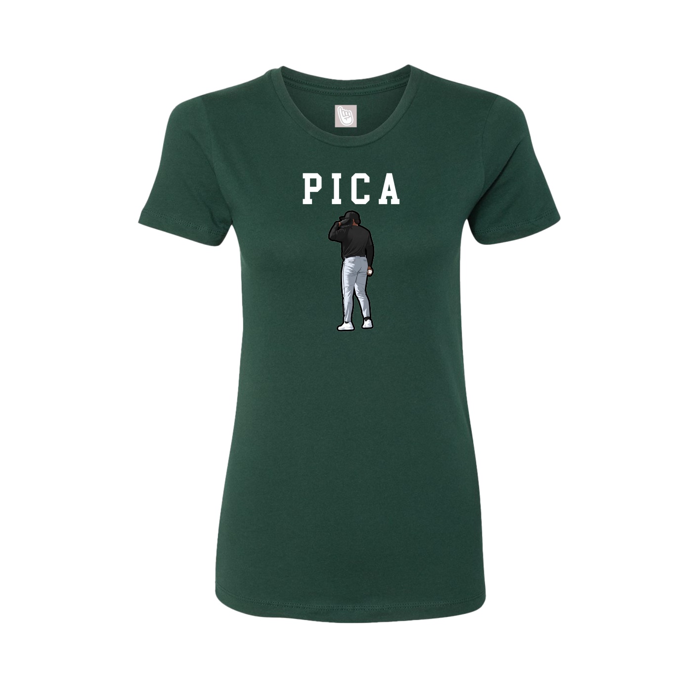 Fitted Women's Tee — Shirsey in Green
