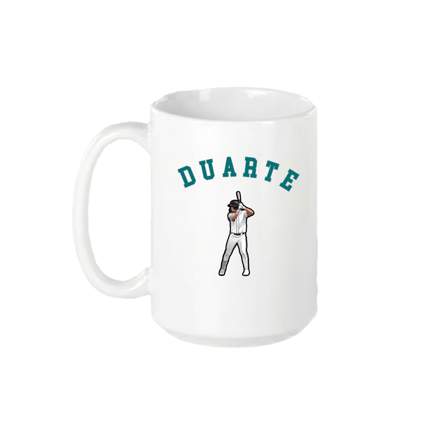 15oz Coffee Mug — Shirsey Arch in White