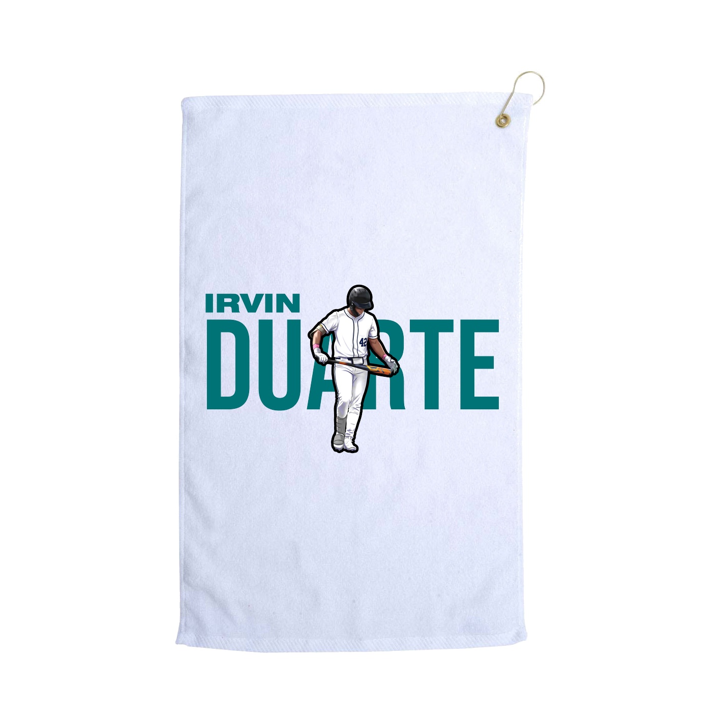 Golf Towel — Player Name in White
