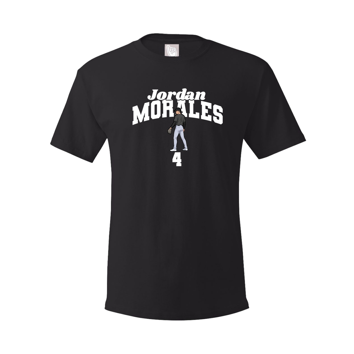 Tee — Signature Arch in Black