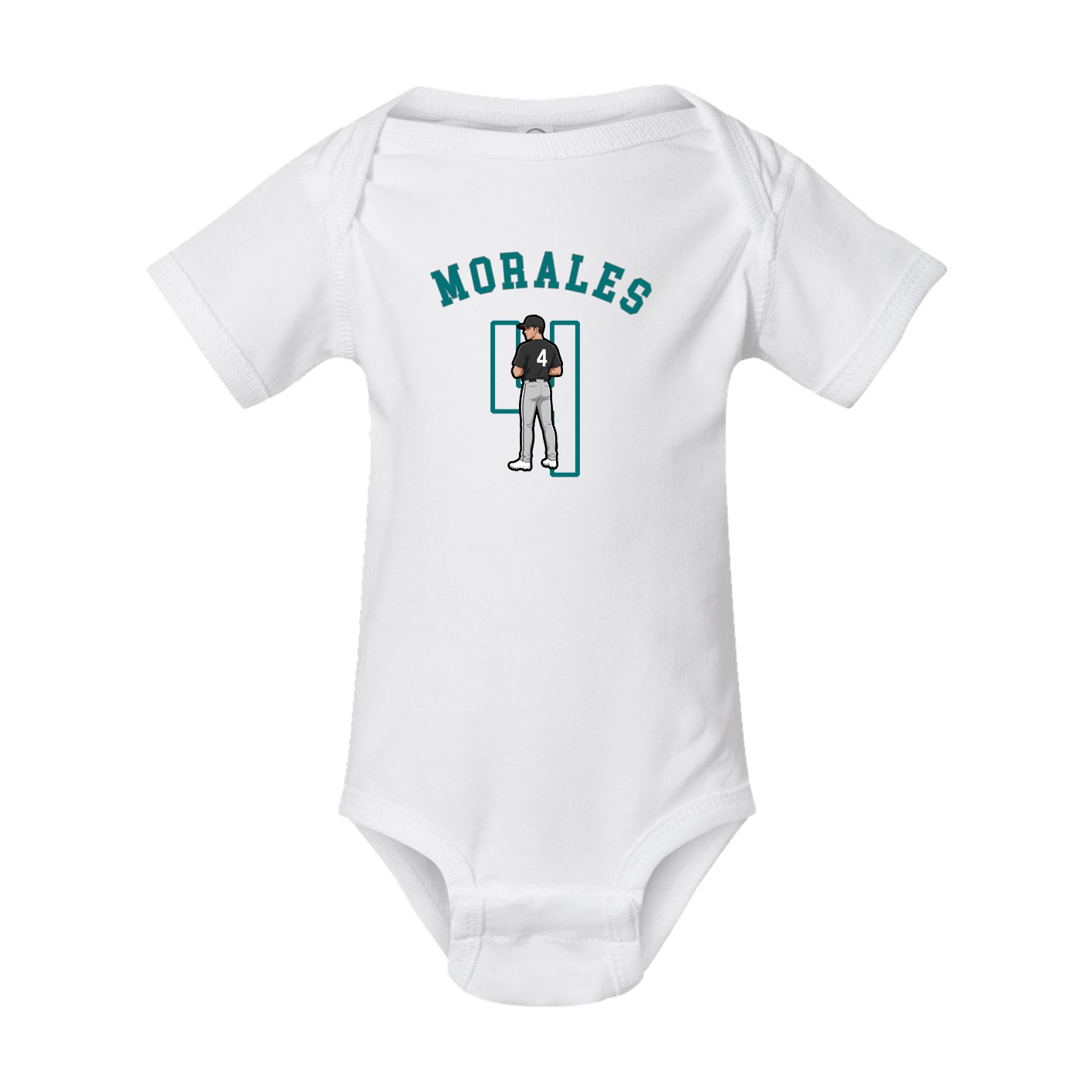 Baby Onesie — Shirsey Arch in White