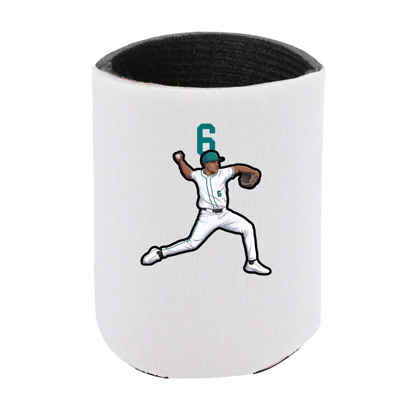Can Holder — Number Top in White