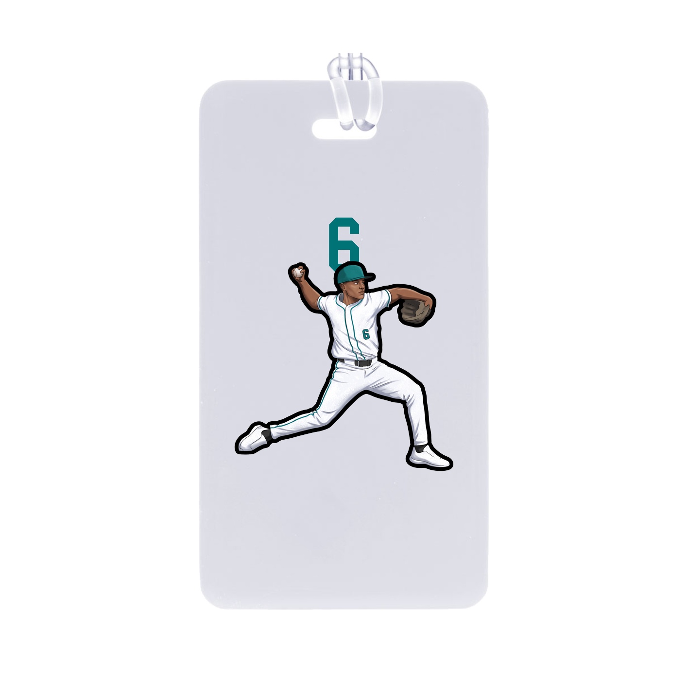 Bag Tag — Number Top in Classic