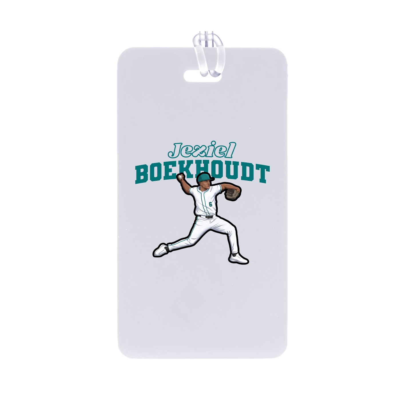 Bag Tag — Name Arch in Classic