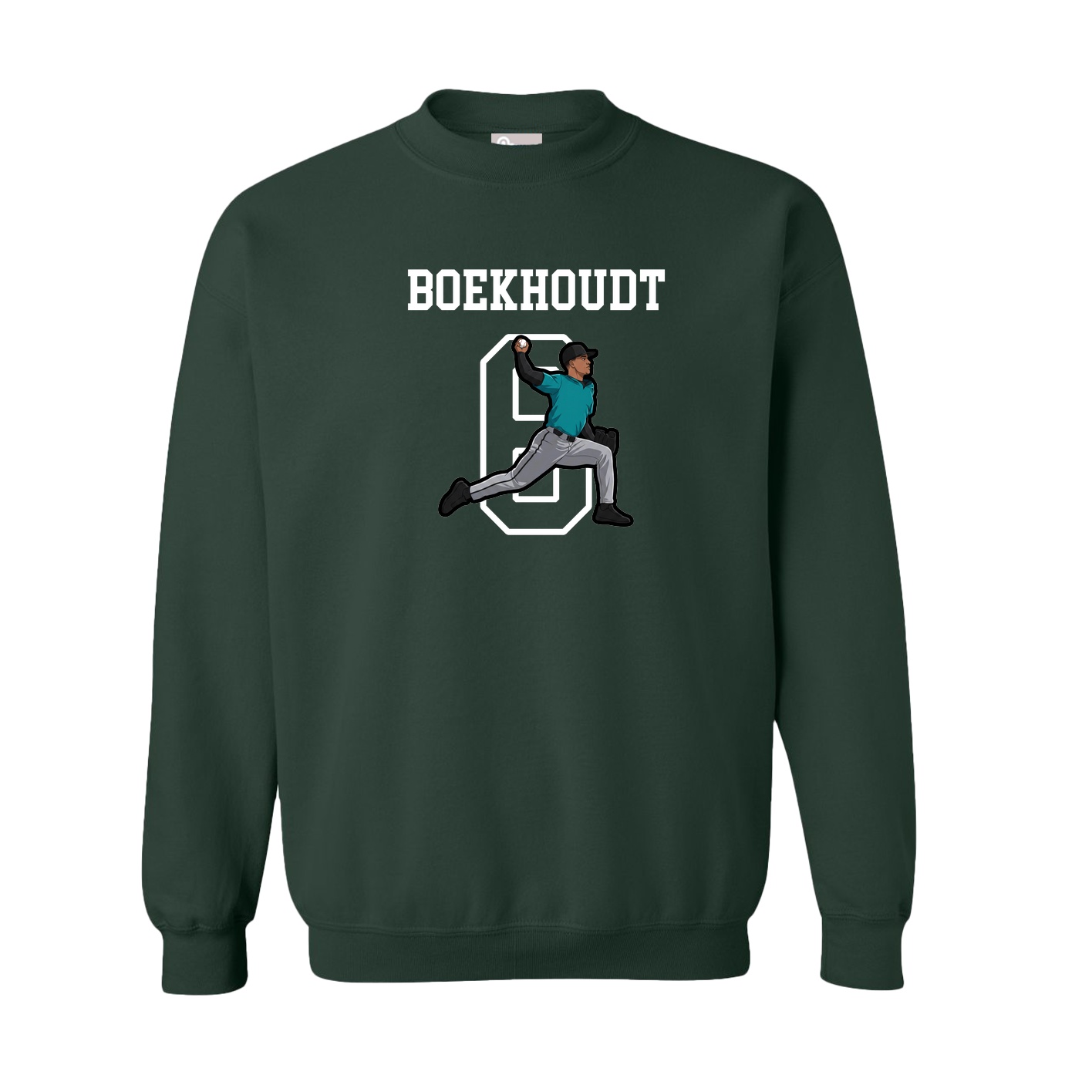 Fleece Crew — Shirsey in Green