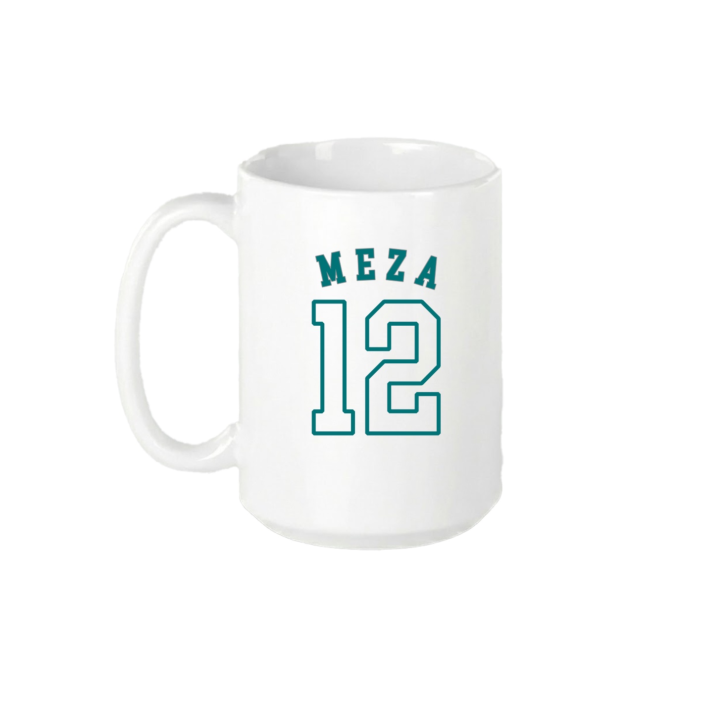 15oz Coffee Mug — Shirsey Arch in White