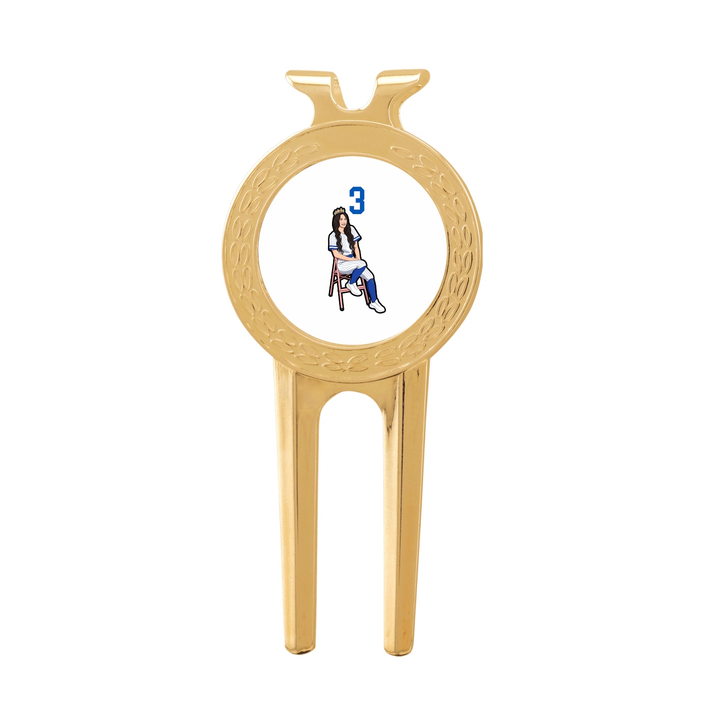 Divot Tool with Ball Marker — Number Top in Classic