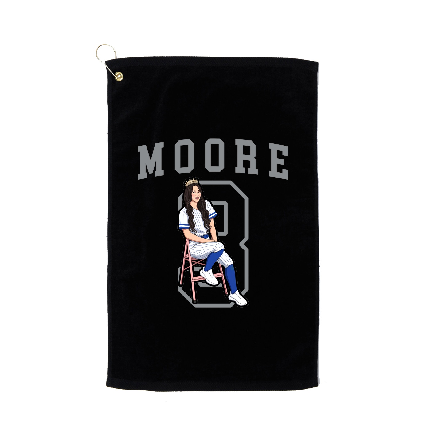 Golf Towel — Shirsey in Black