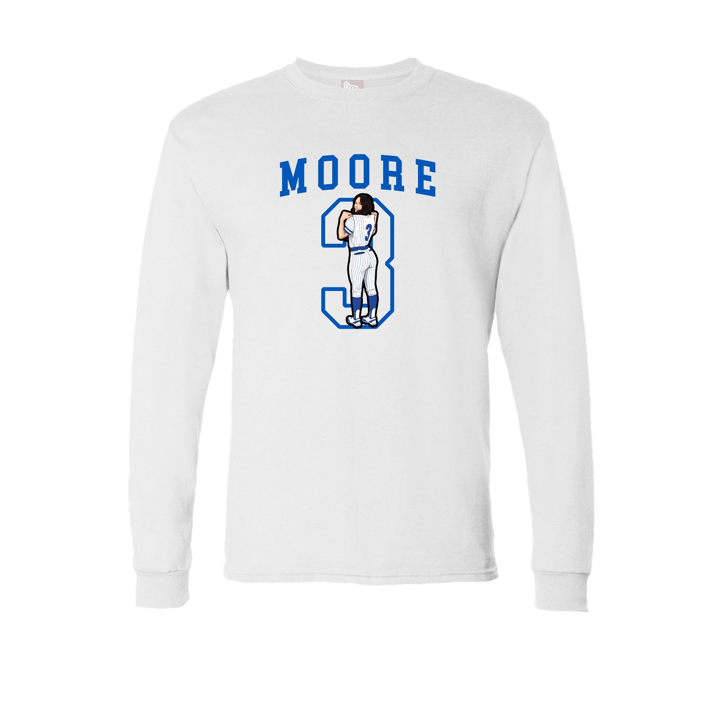 Long Sleeve Tee — Shirsey in White