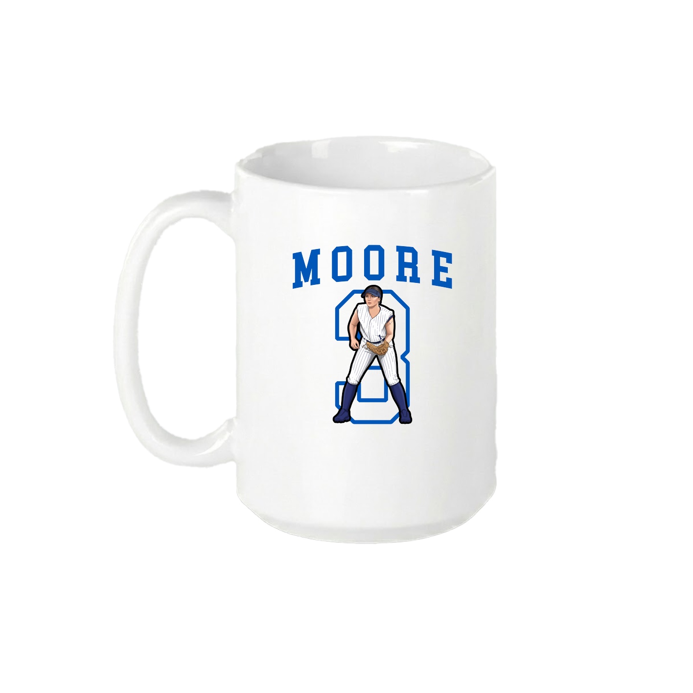 15oz Coffee Mug — Shirsey in White