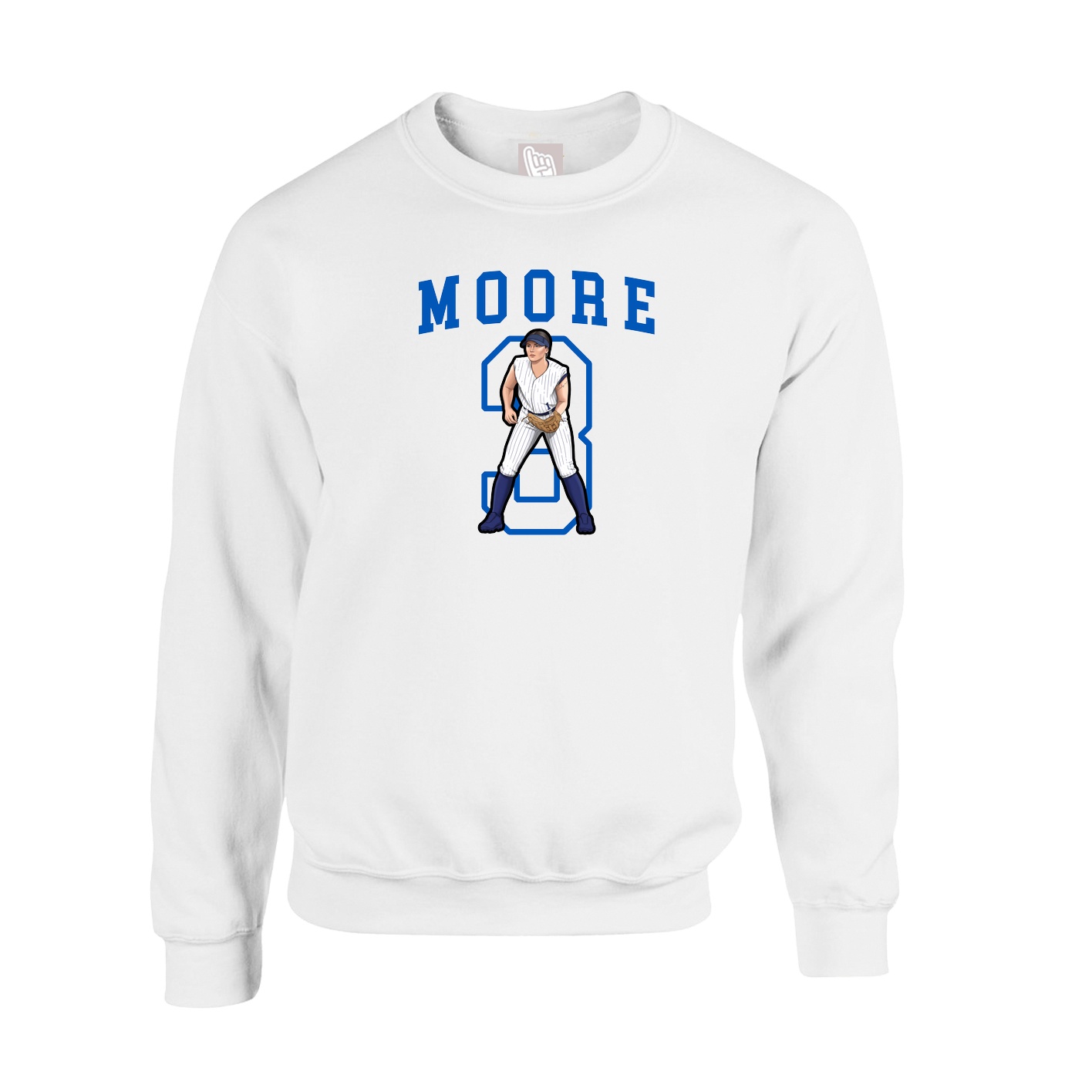 Fleece Crew — Shirsey in White