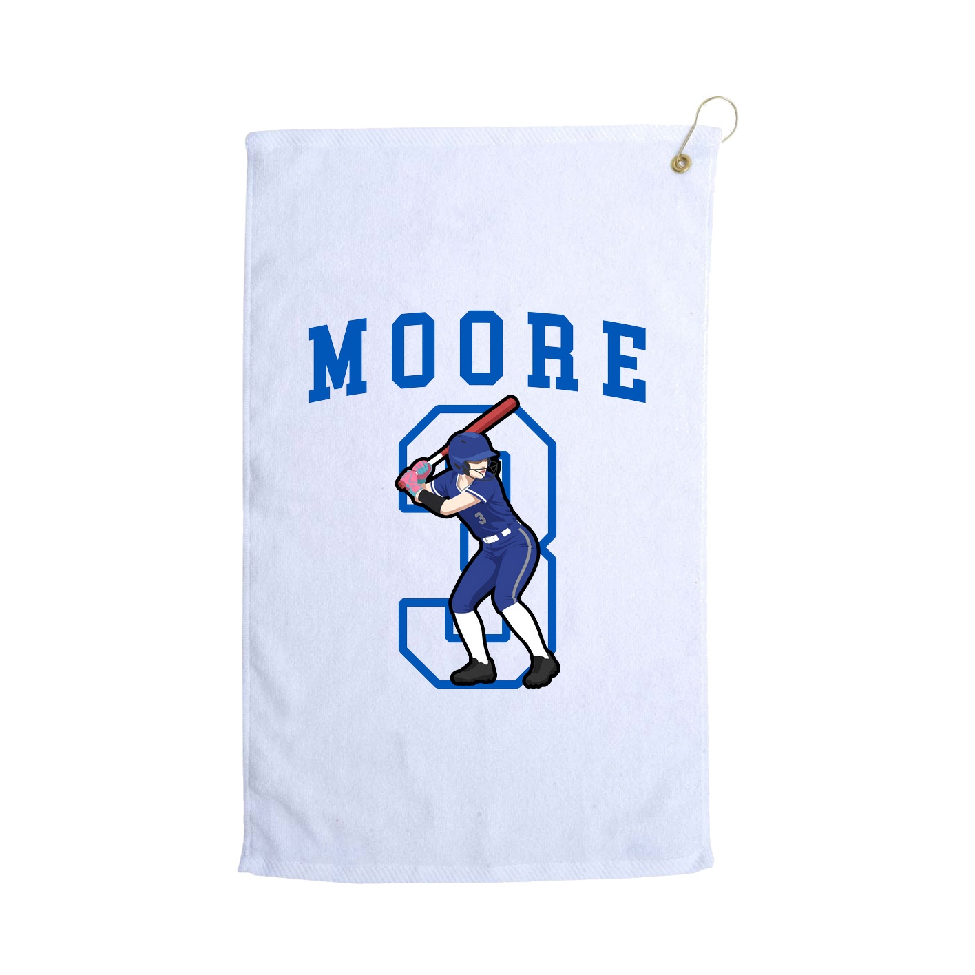 Golf Towel — Shirsey in White