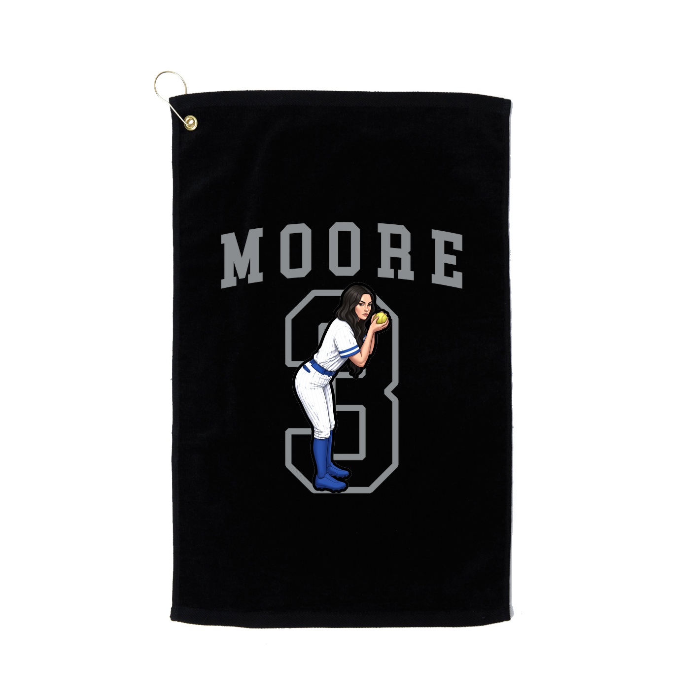 Golf Towel — Shirsey in Black