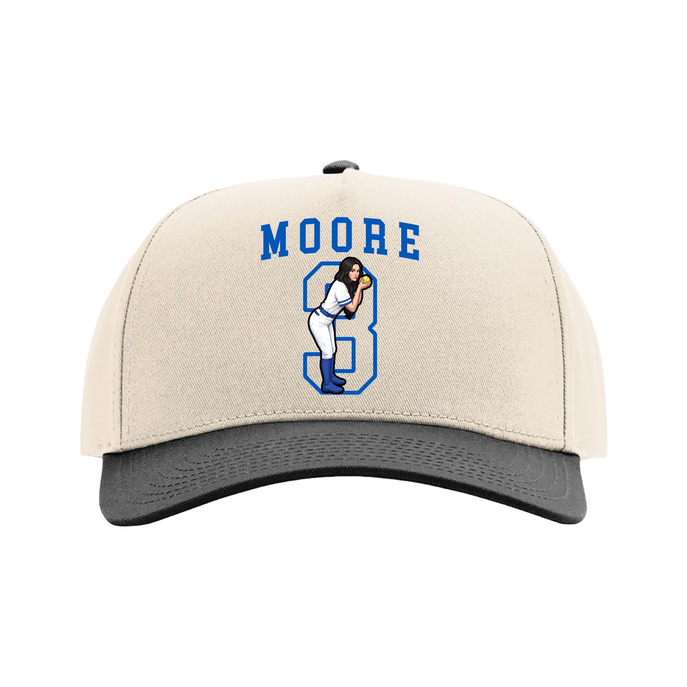 Full Fabric Five-Panel Champ Cap