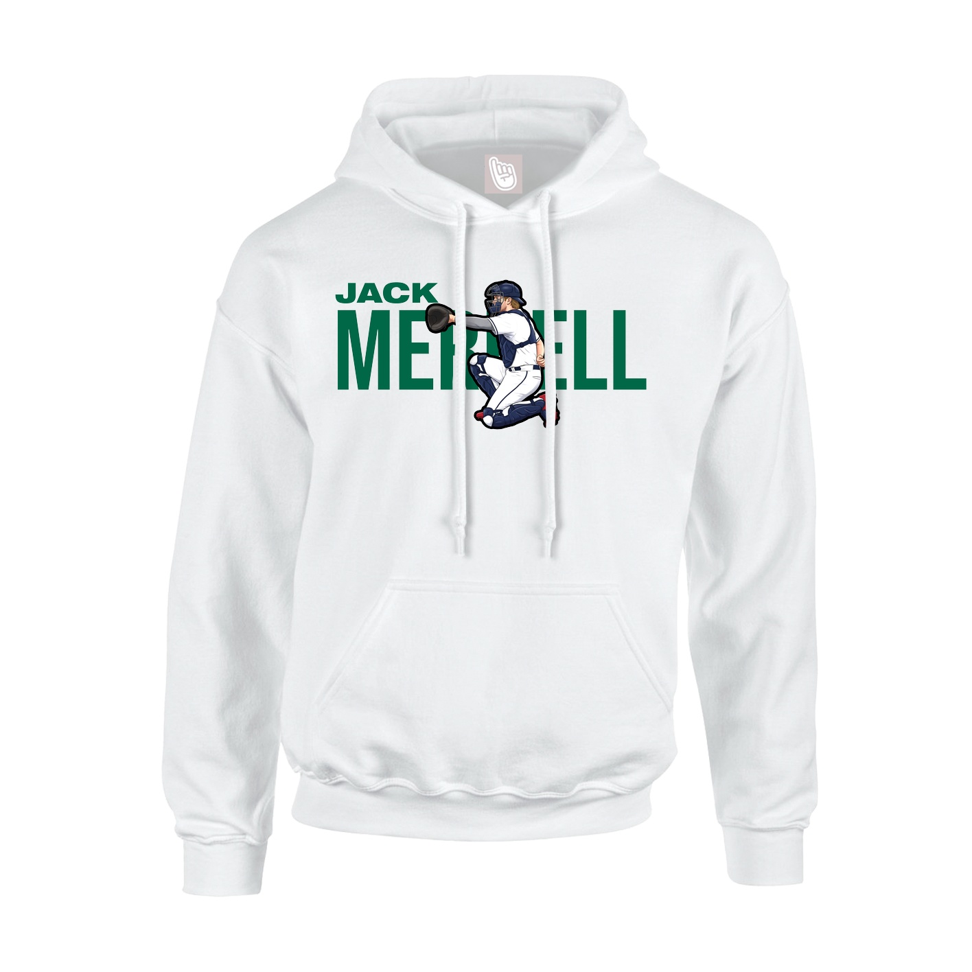 Hoodie — Player Name in White