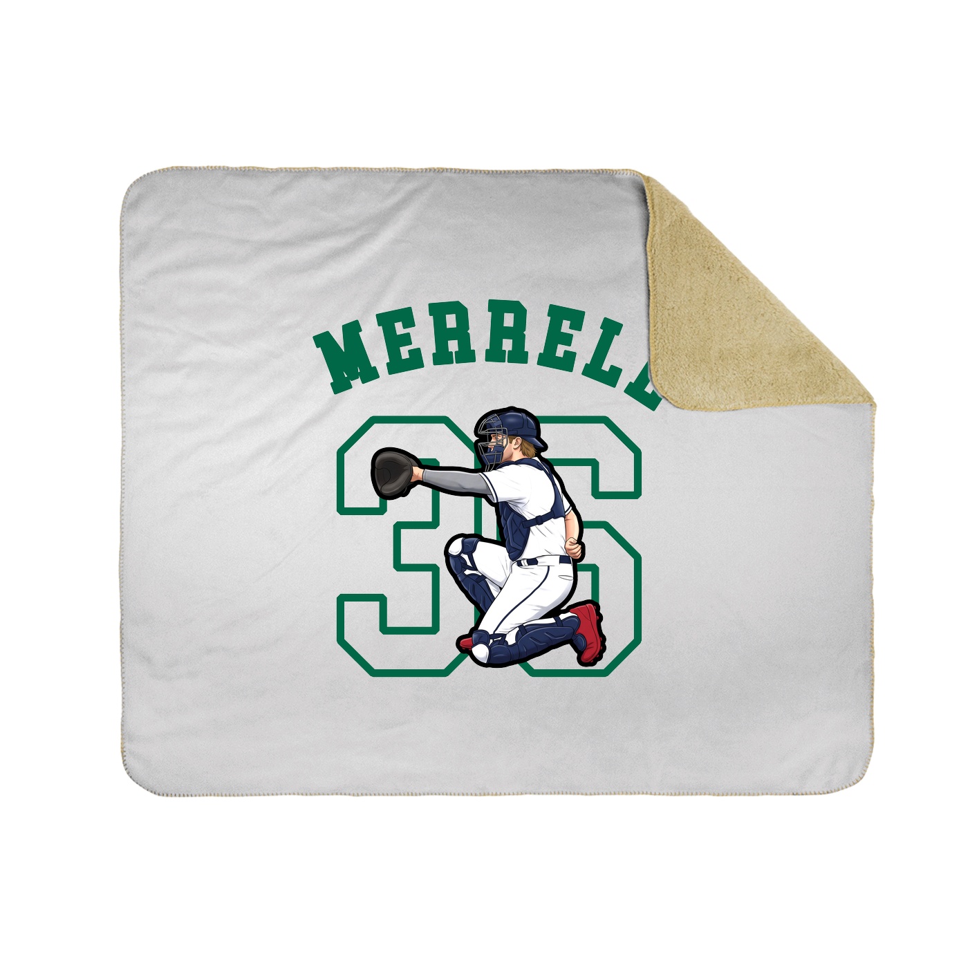 Throw Blanket — Shirsey Arch in White