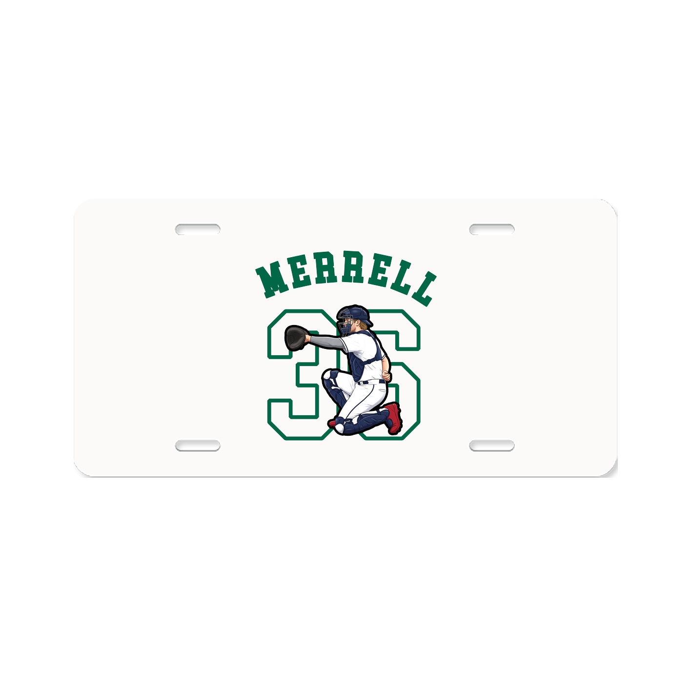 License Plate — Shirsey Arch in Classic