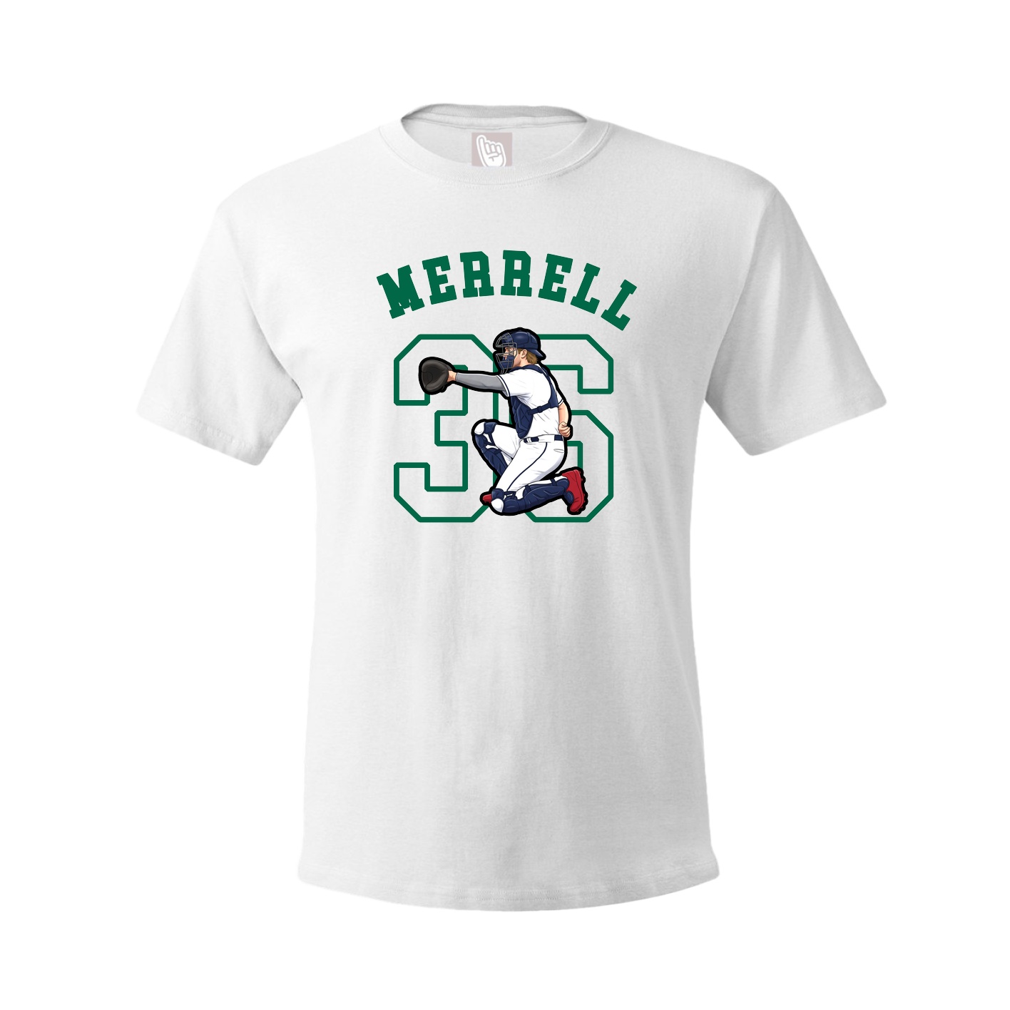 Youth Tee — Shirsey Arch in White