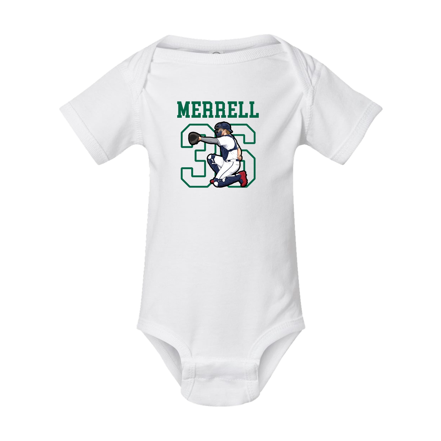 Baby Onesie — Shirsey in White