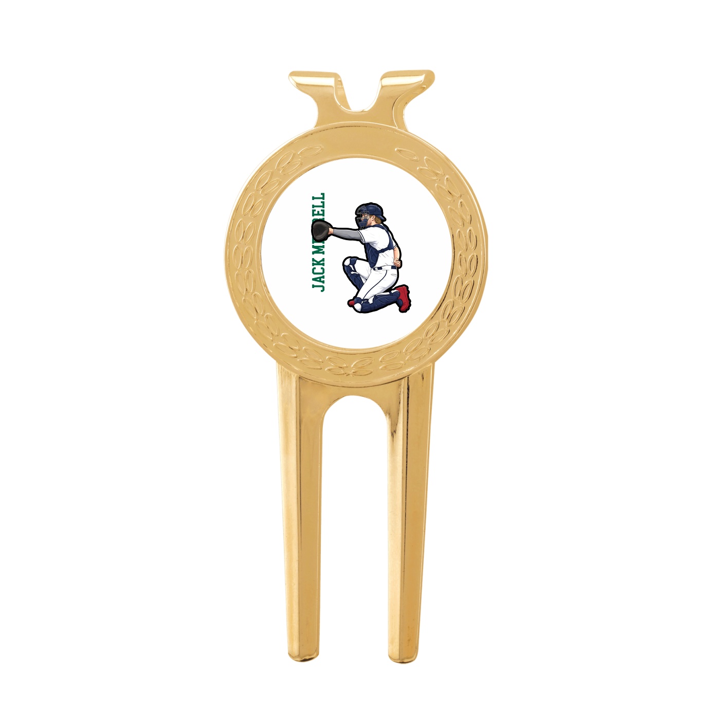 Divot Tool with Ball Marker — Name Vertical in Classic