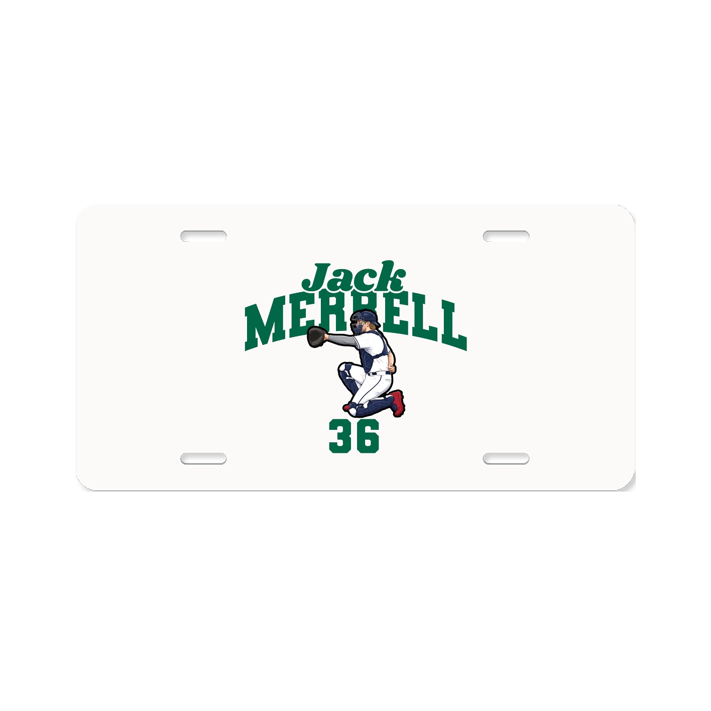 License Plate — Signature Arch in Classic