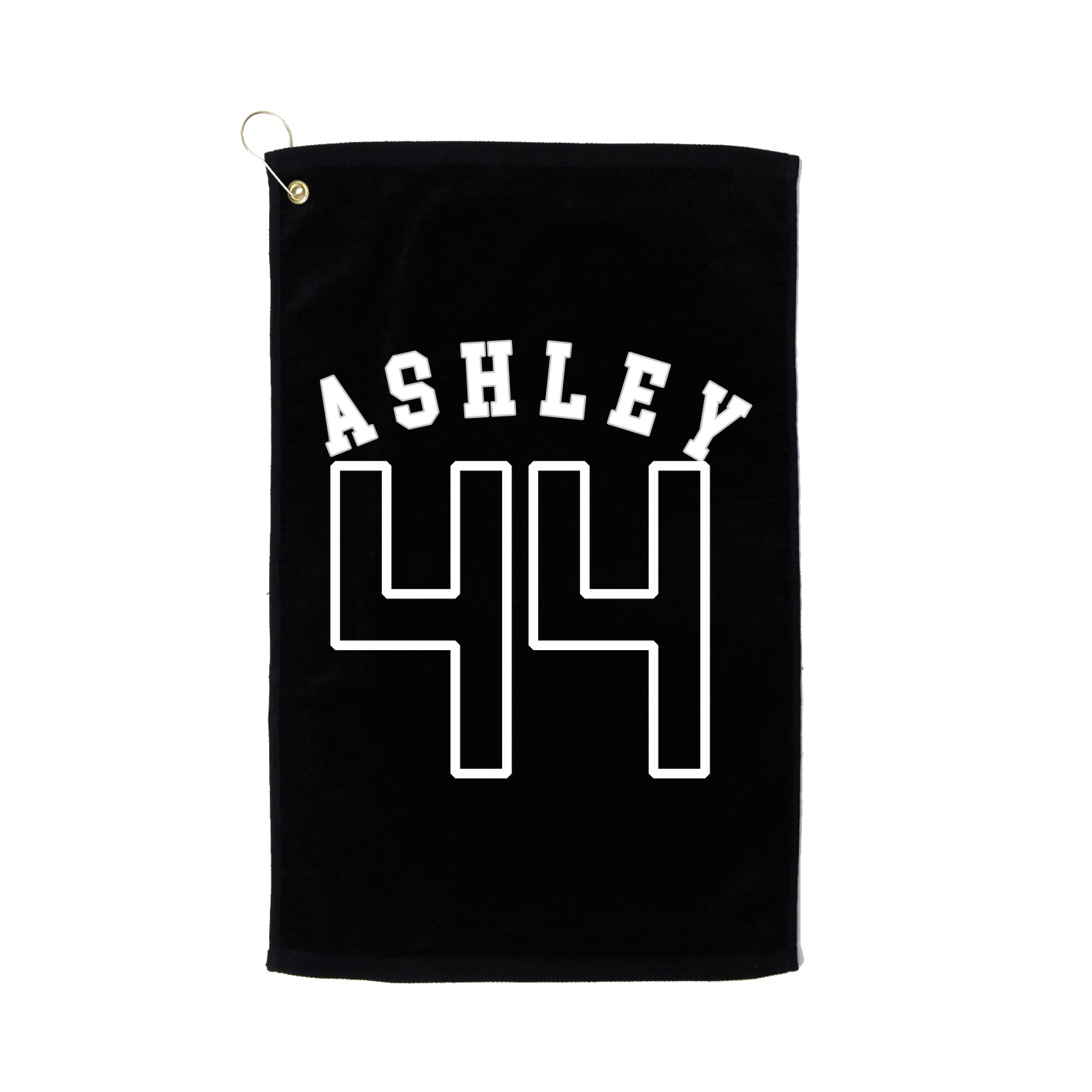 Golf Towel — Shirsey Arch in Black