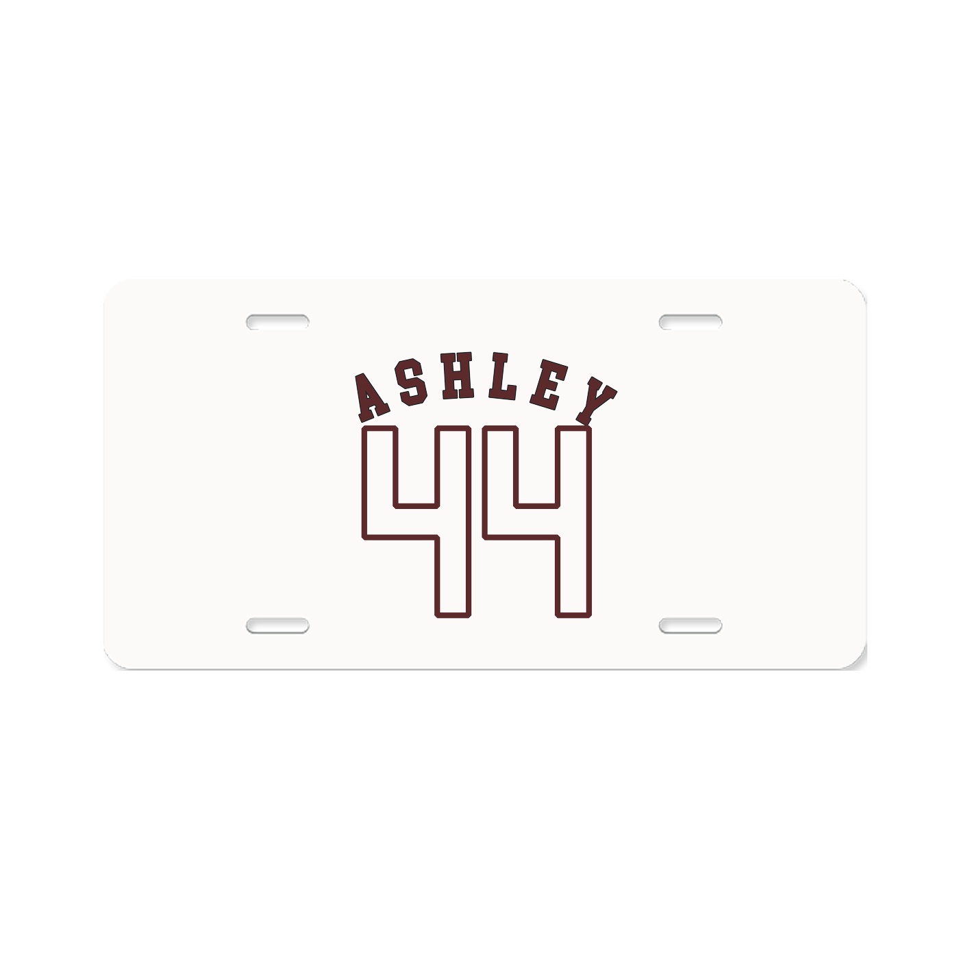 License Plate — Shirsey Arch in Classic