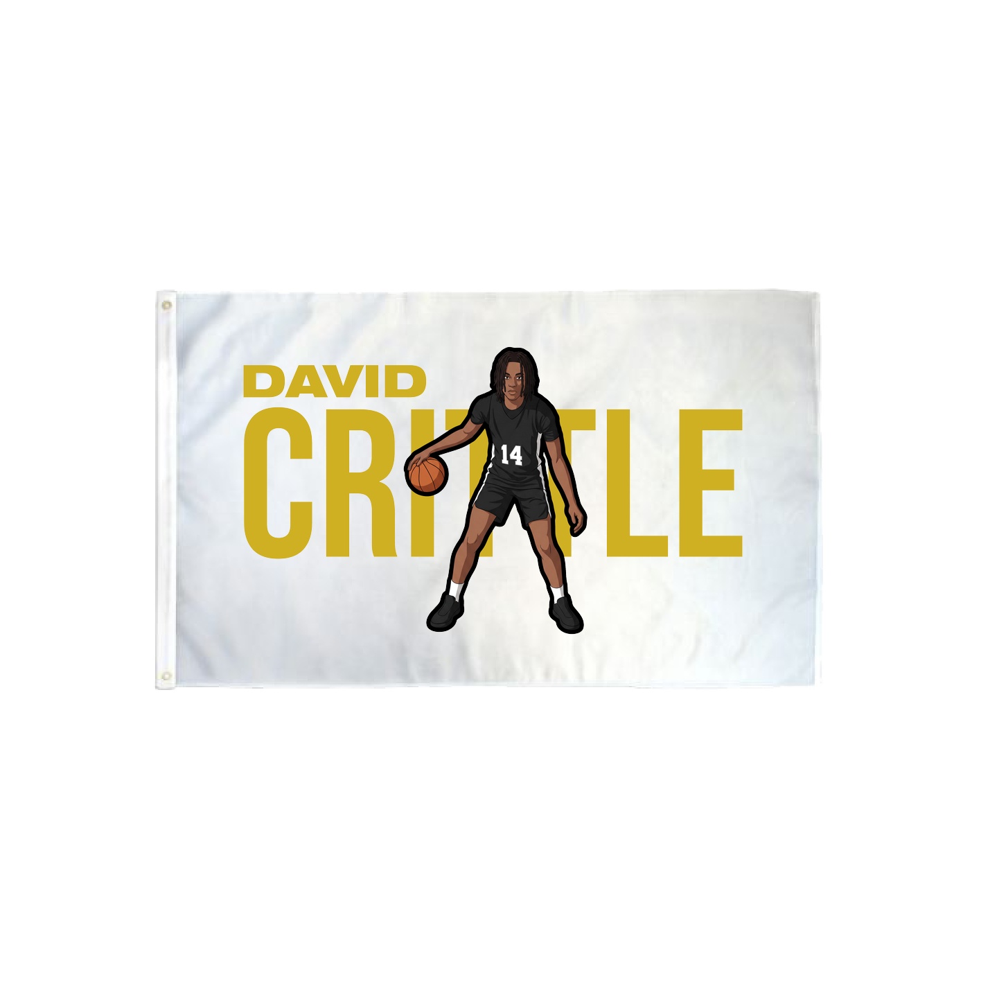 3x5 Flag — Player Name in Classic