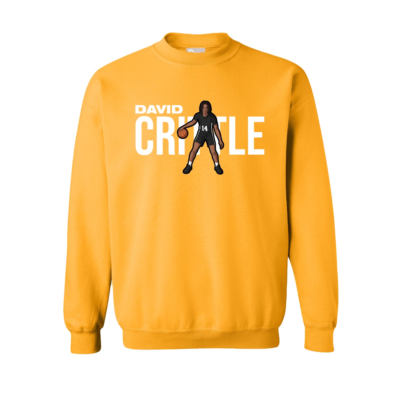 Fleece Crew — Player Name in Gold