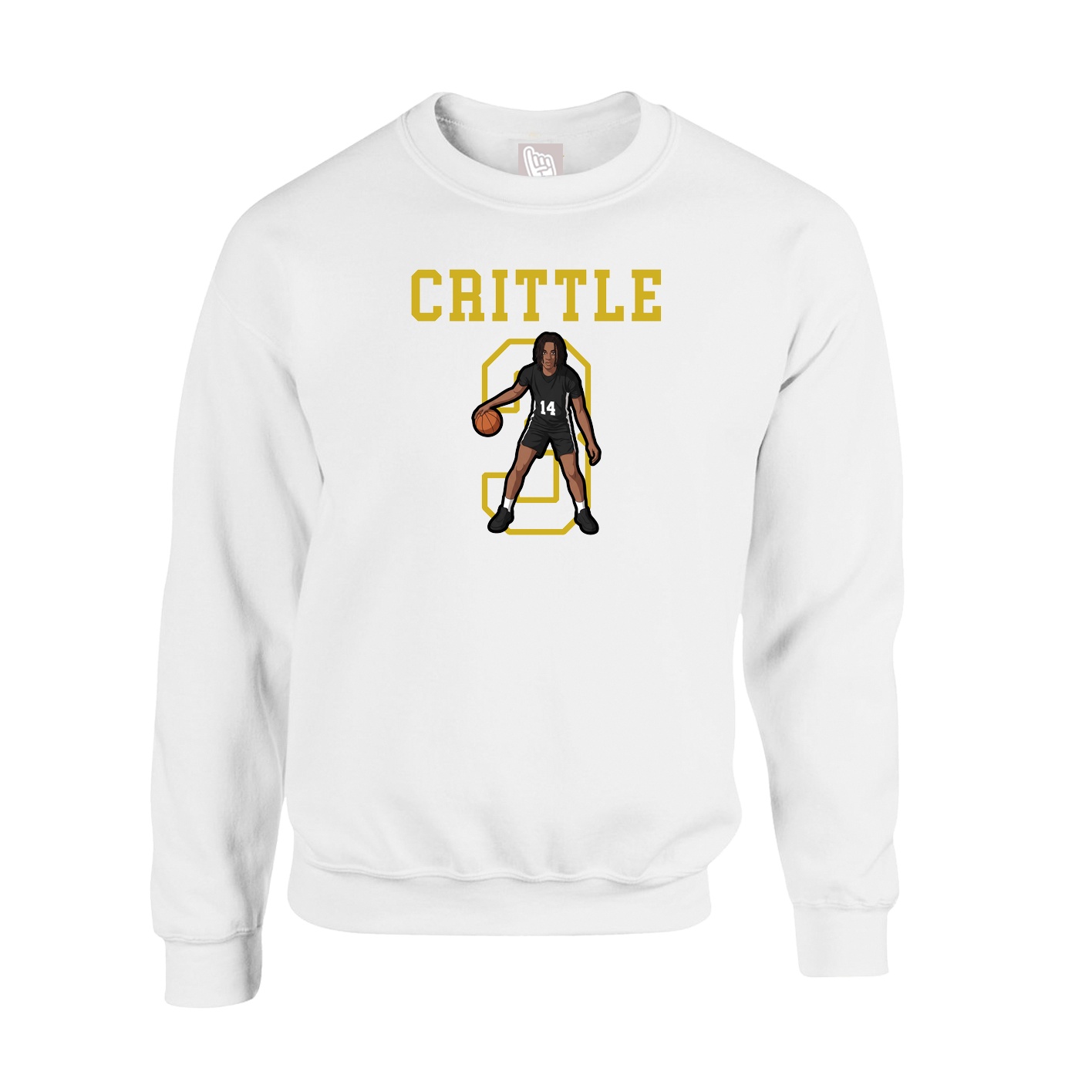 Fleece Crew — Shirsey in White