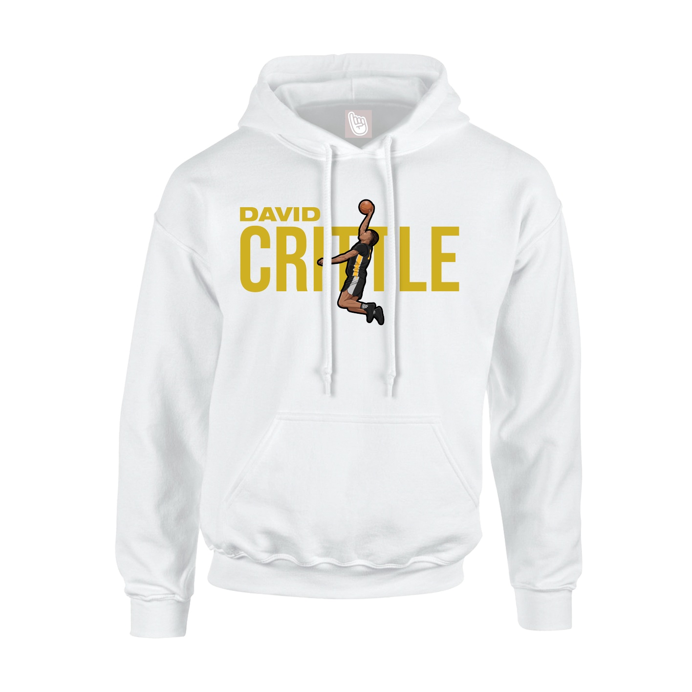 Hoodie — Player Name in White