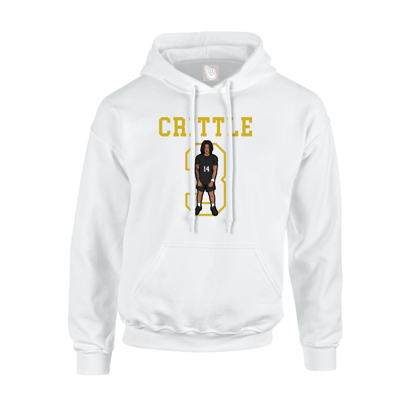 Hoodie — Shirsey in White