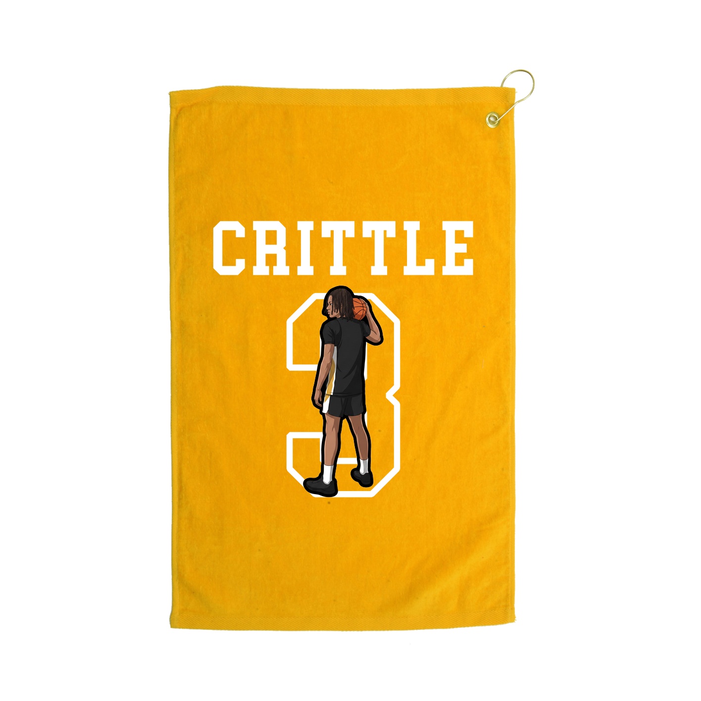 Golf Towel — Shirsey in Gold