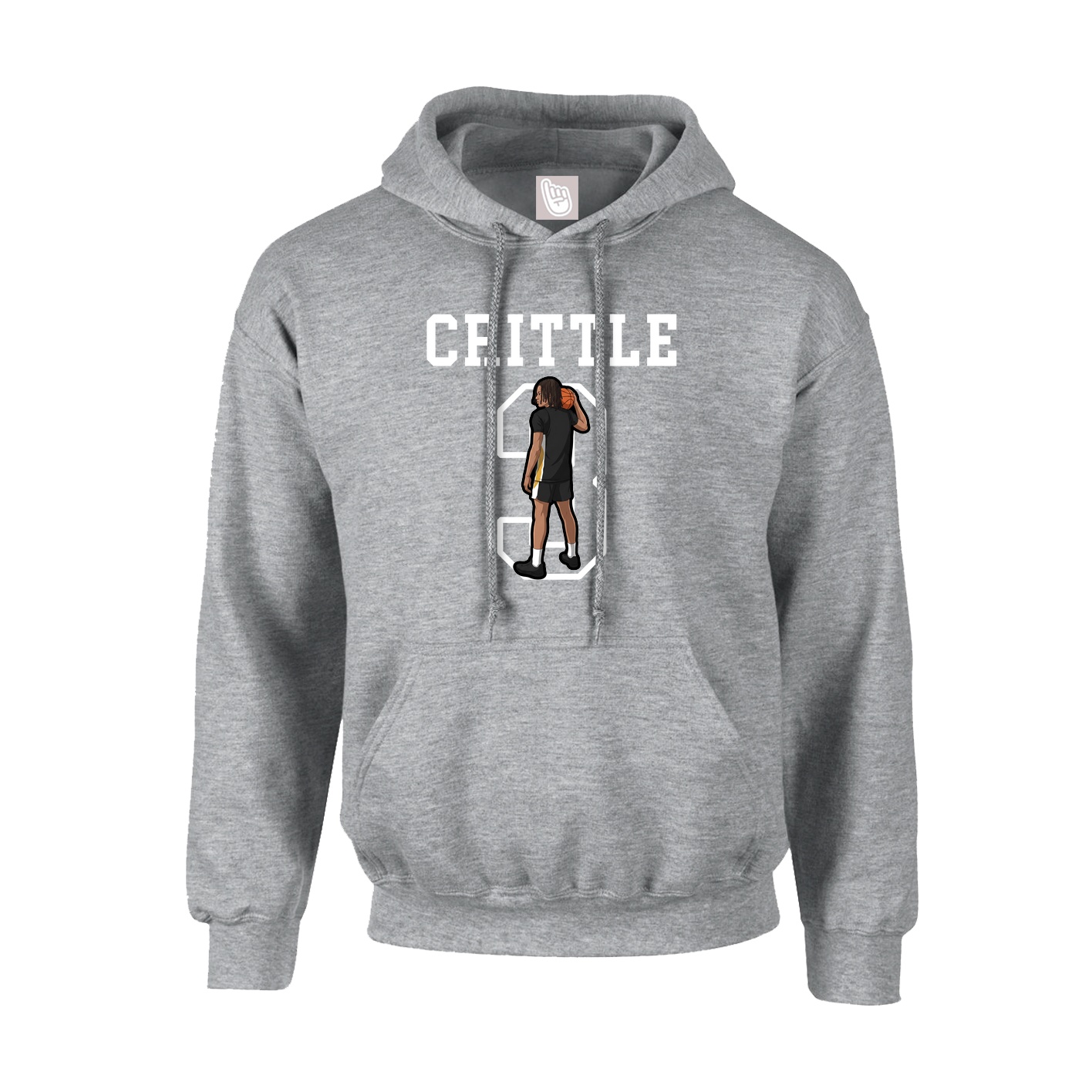 Hoodie — Shirsey in Grey