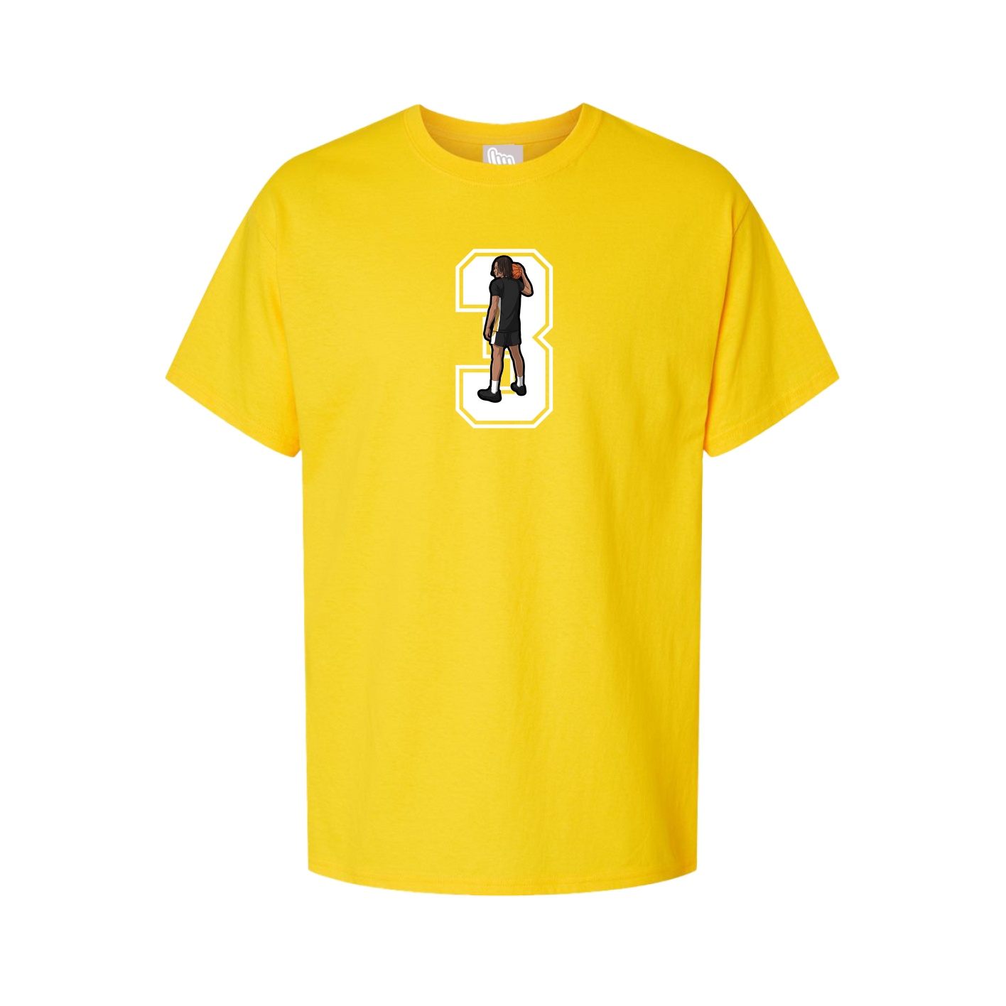 Tee — Number in Gold