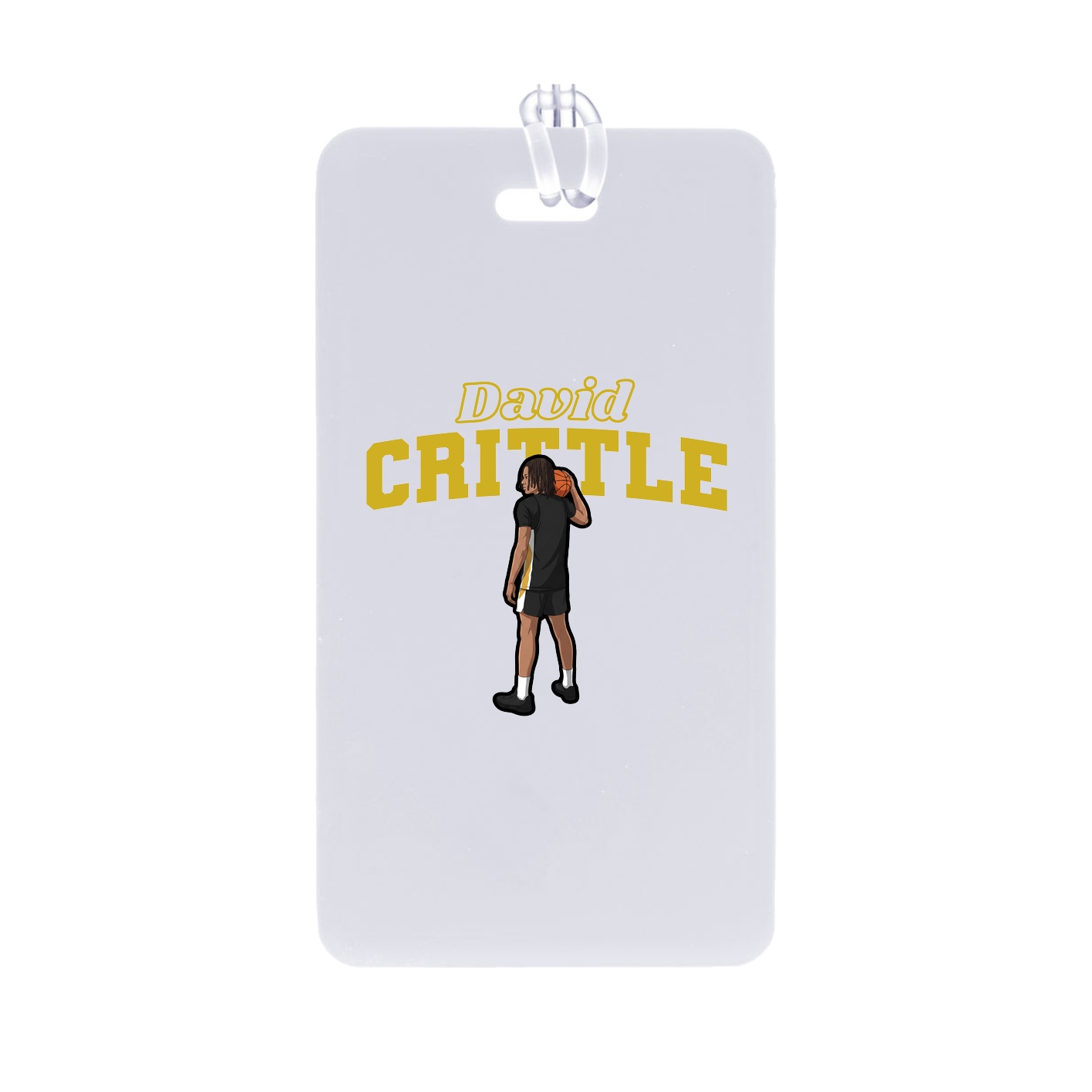 Bag Tag — Name Arch in Classic