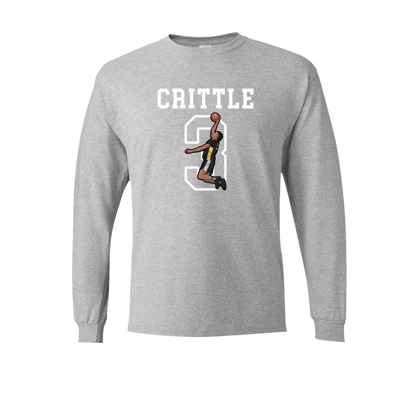 Long Sleeve Tee — Shirsey in Grey