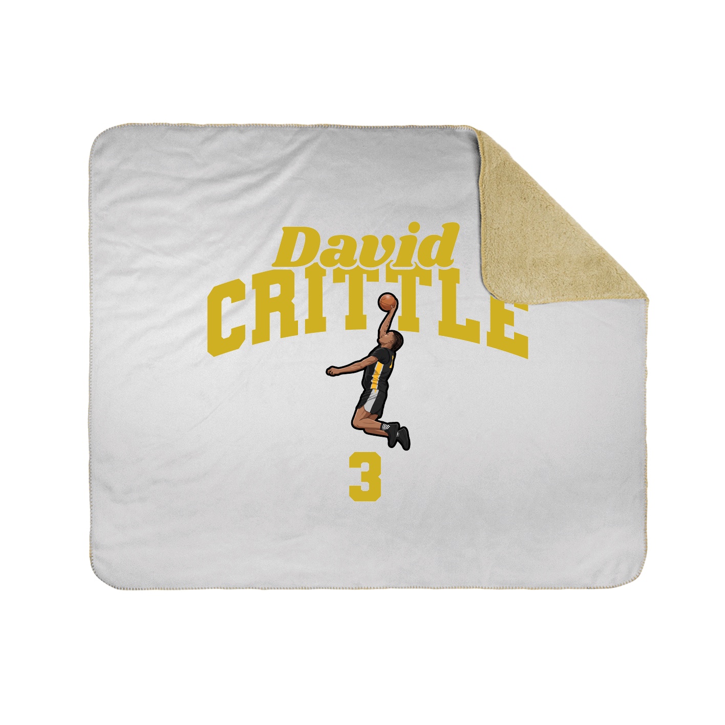 Throw Blanket — Signature Arch in White