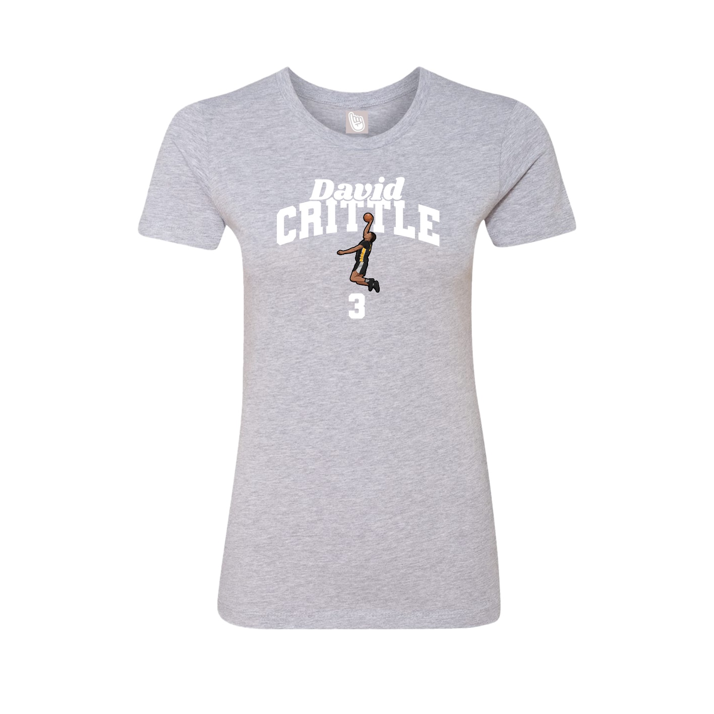 Womens Tee — Signature Arch in Grey