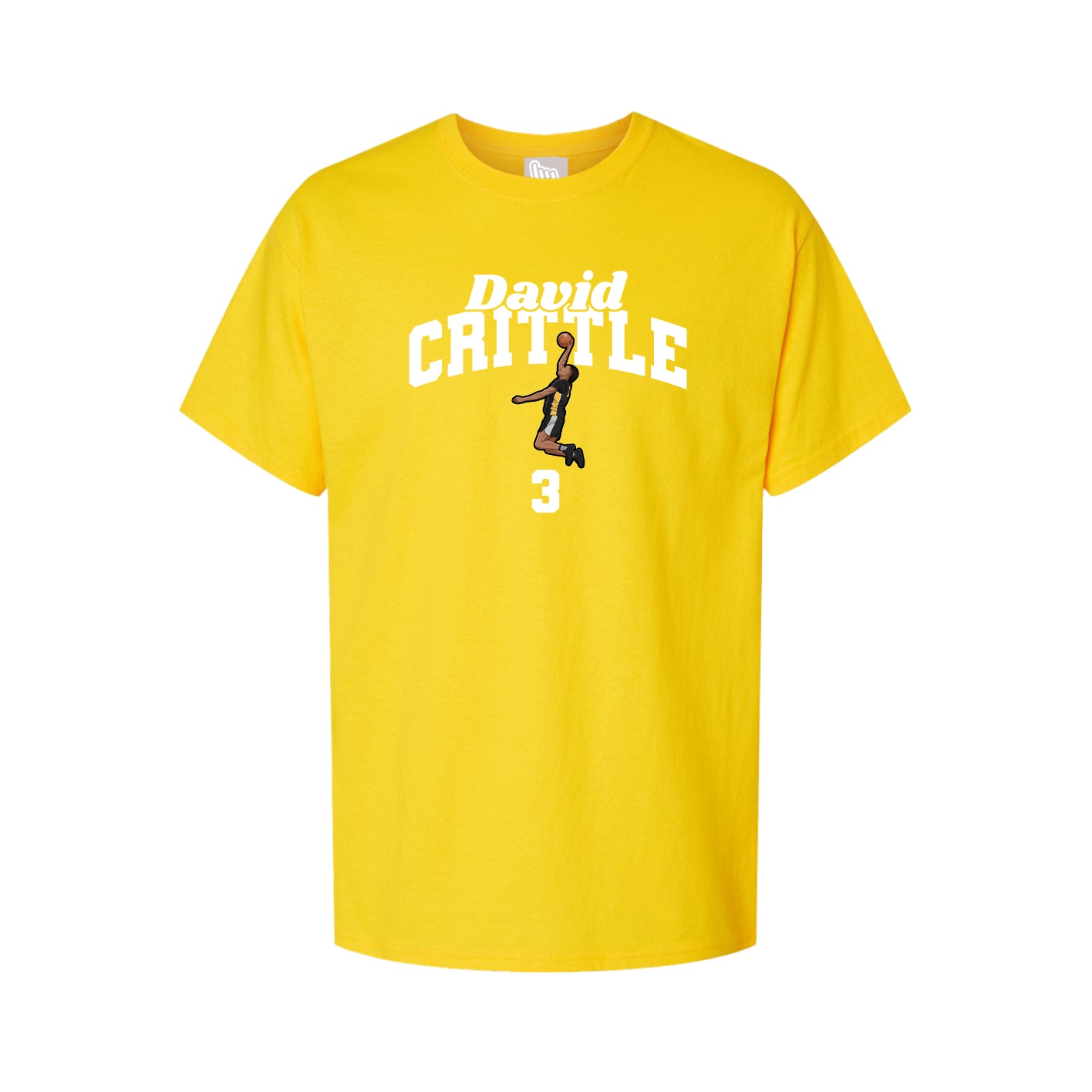 Youth Tee — Signature Arch in Gold