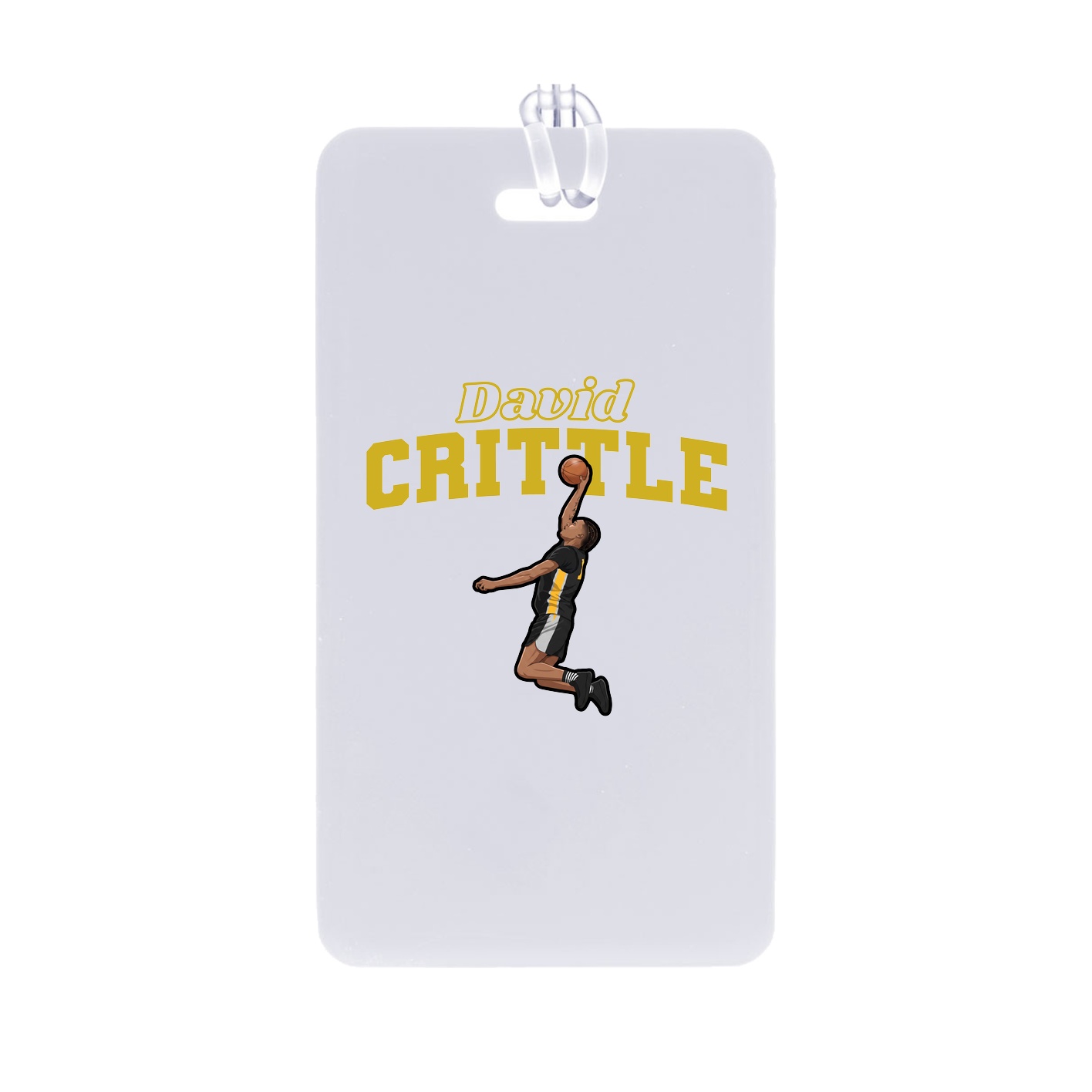 Bag Tag — Name Arch in Classic